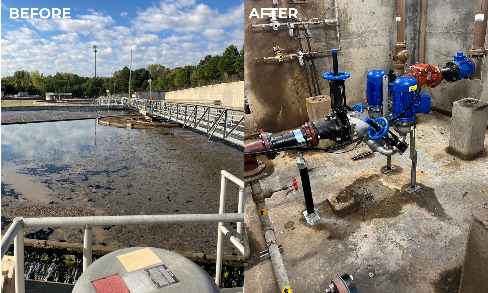 OverWatch® - Clogged AOD pumps plague a Wastewater Plant in a large municipality in Georgia