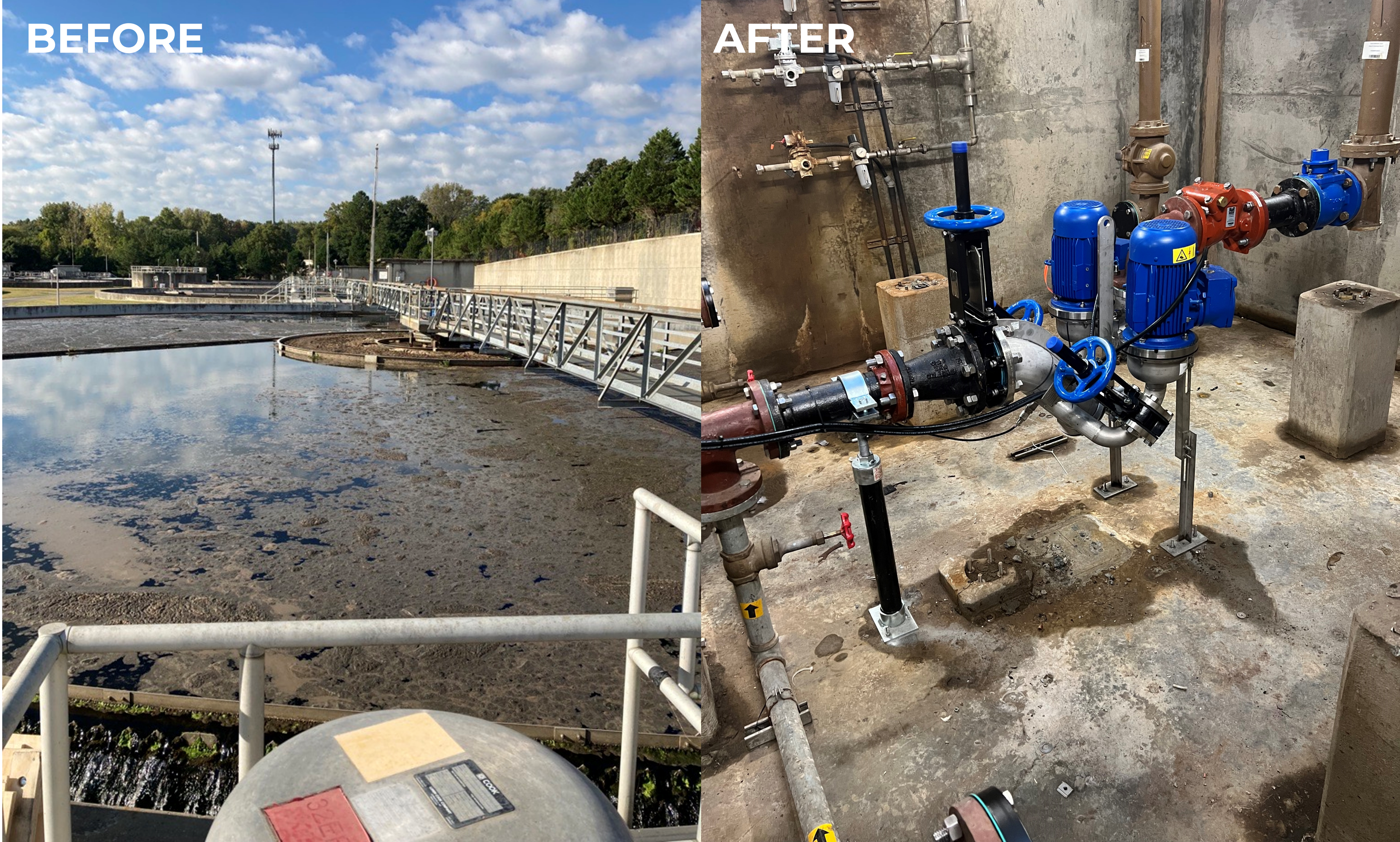 OverWatch® – Clogged AOD pumps plague a Wastewater Plant in a large municipality in Georgia